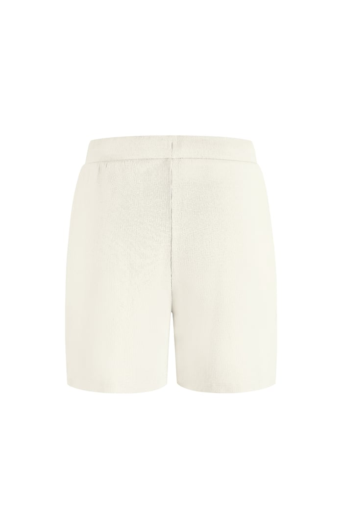 Ribbed T-Shirt & Shorts Set
