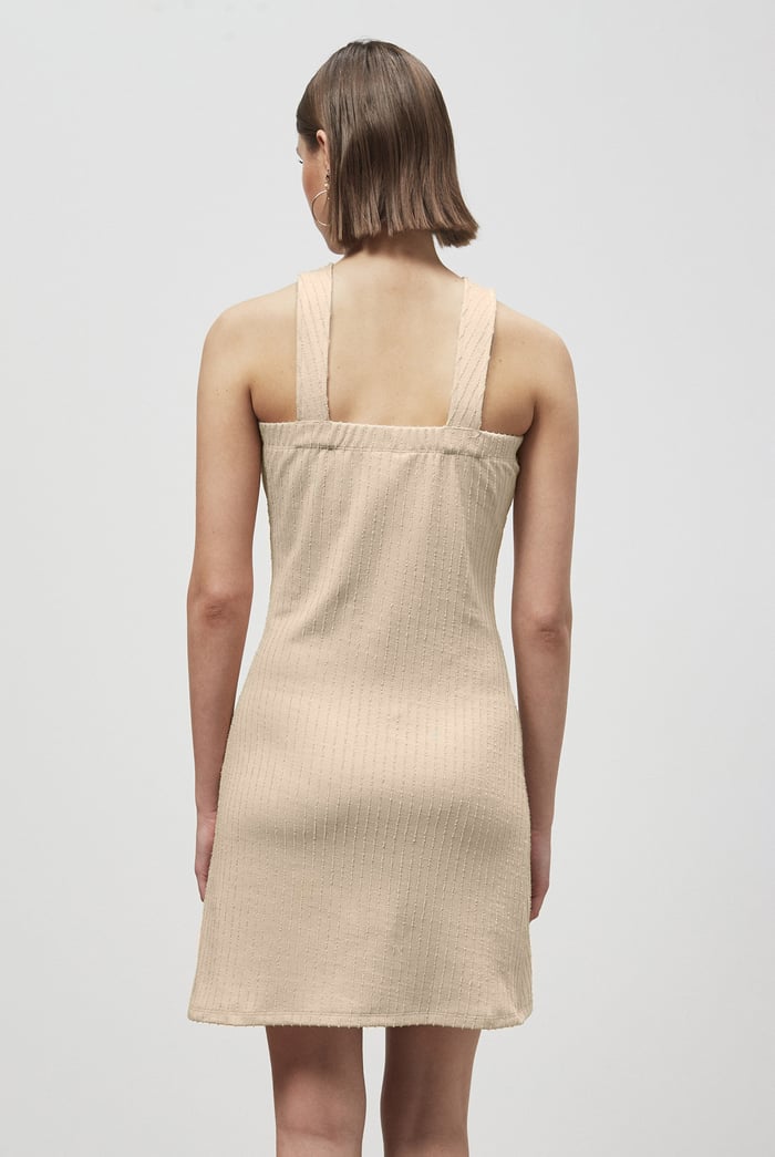 Cross Front Halter Neck dress