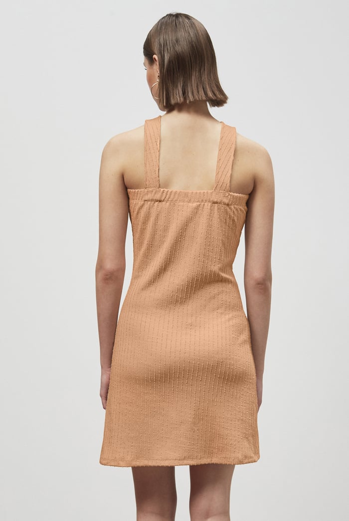 Cross Front Halter Neck dress