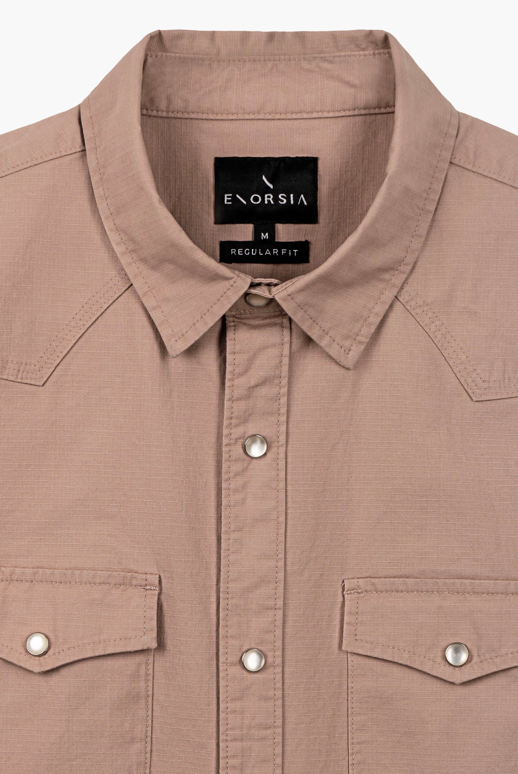 Men’s Regular Fit Short Sleeve Utility Shirt