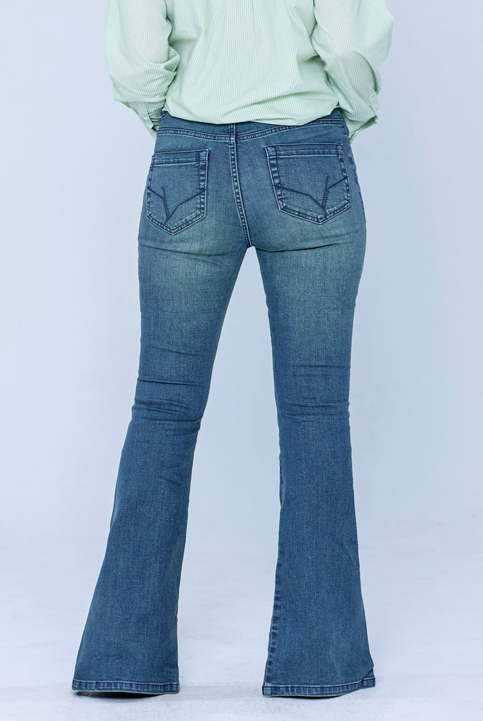 Enorsia Authentic Bell Bottom Jeans