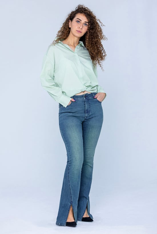 Enorsia Authentic Bell Bottom Jeans