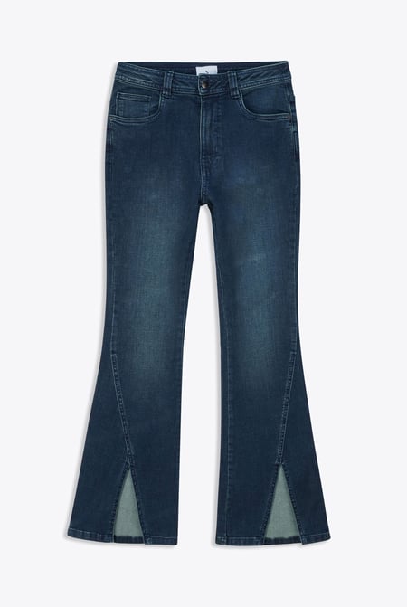 Deep Blue Enorsia Authentic Bell Bottom Jeans