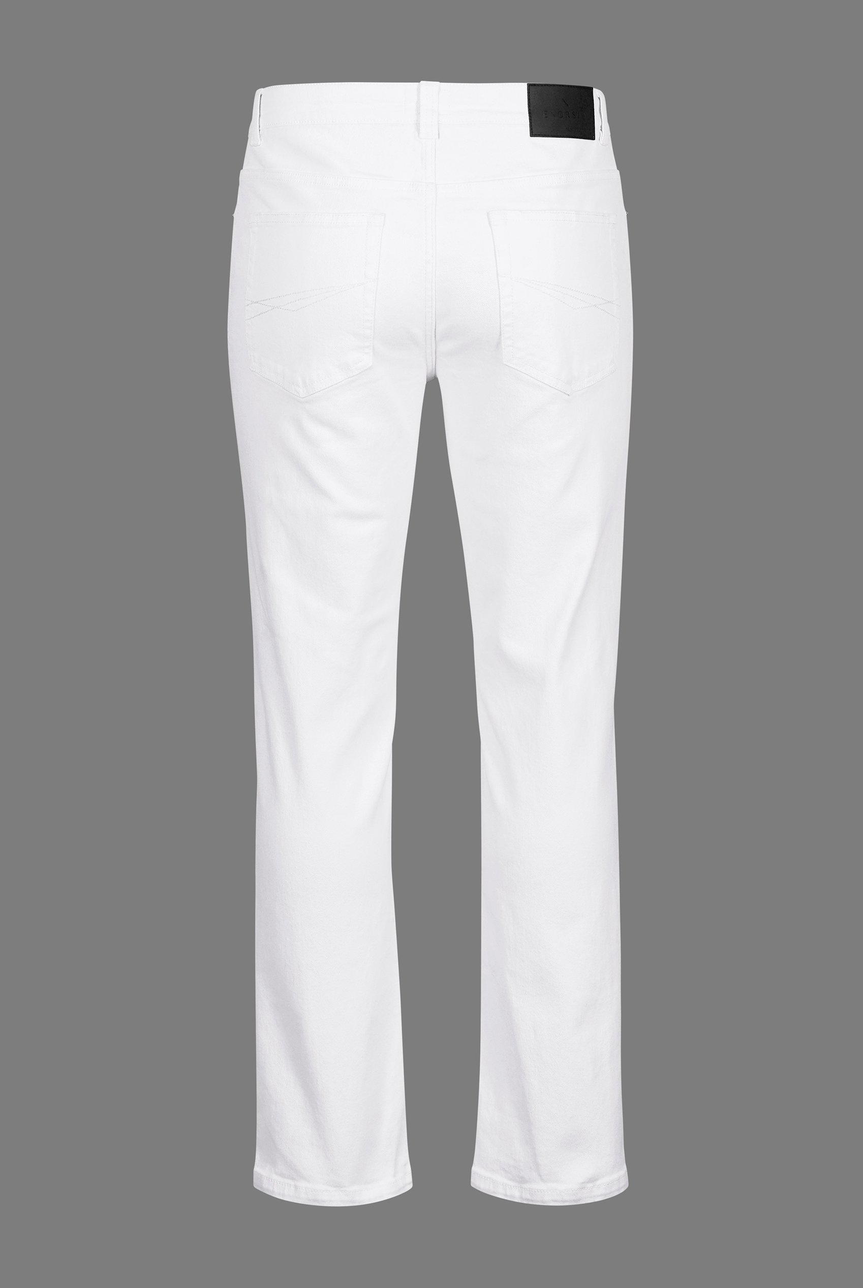 Slim Fit Essential Stretch White Jeans