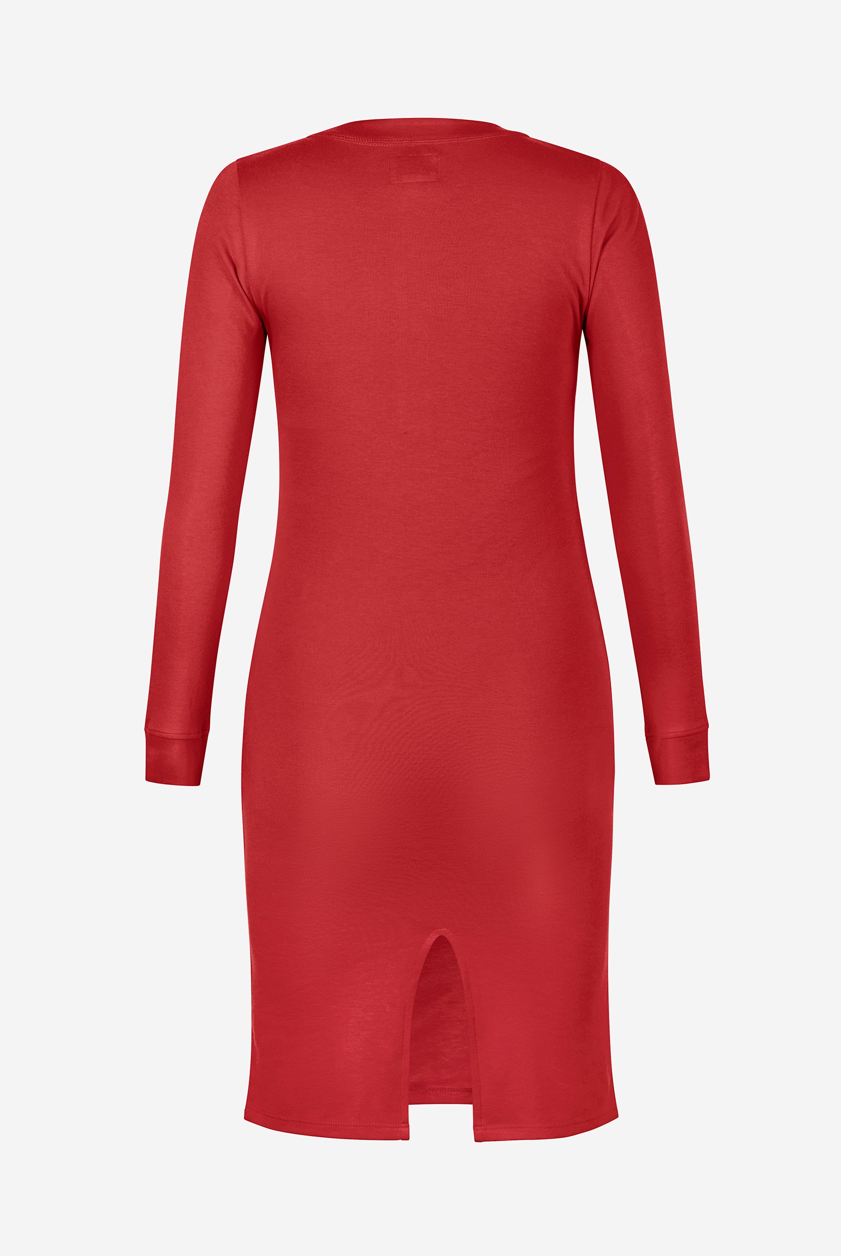 Women's Half Zip Mini Jersey Dress