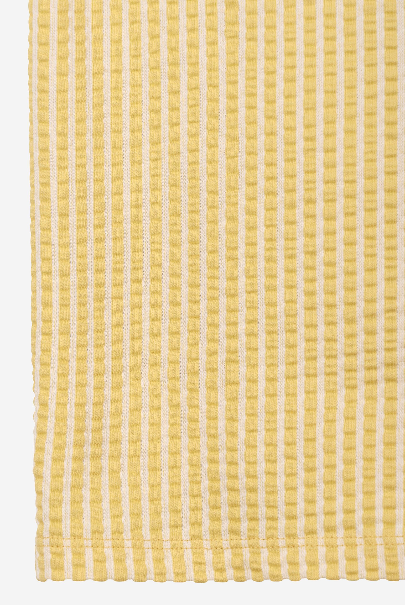 Boys Striped Jersey Seersucker Shirt (6yrs-11yrs)