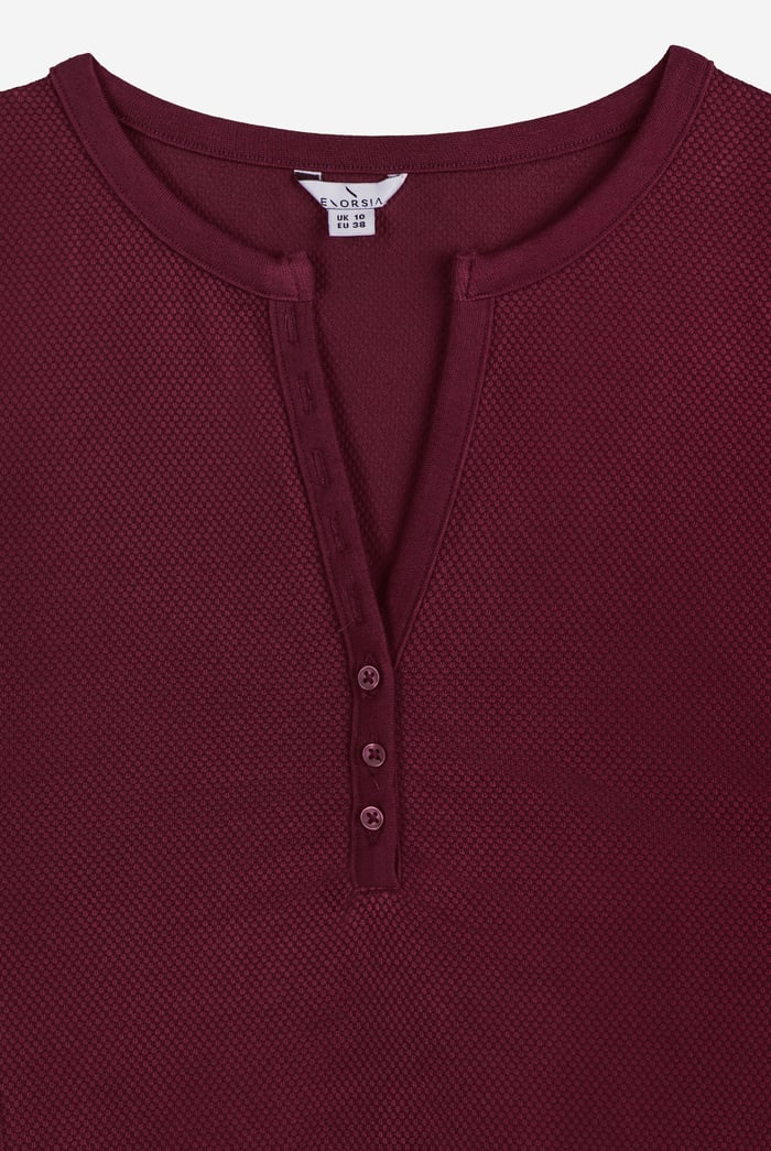 Lightweight Snow Cuff Lounge Tops