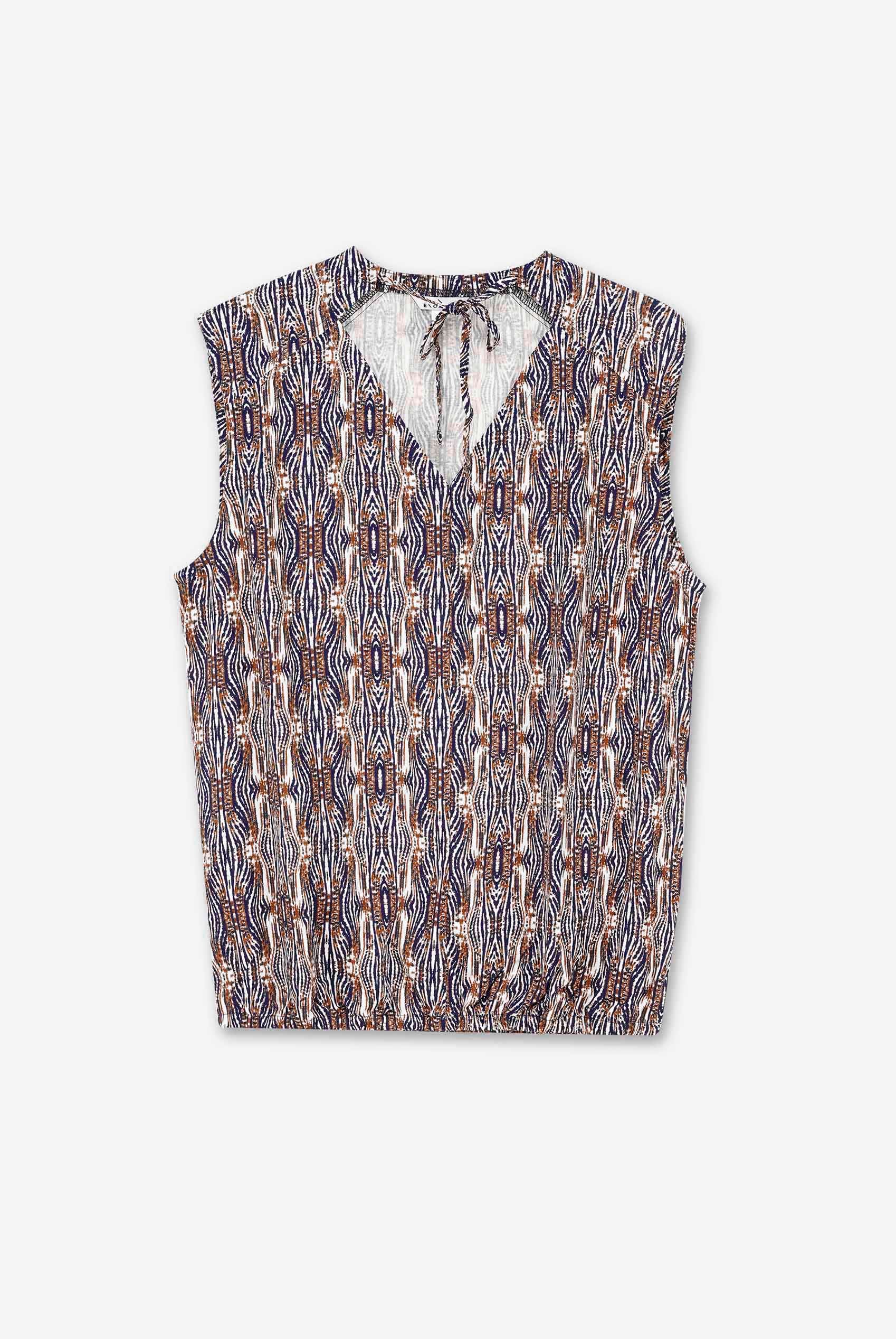 Womens Tie Neck Tops