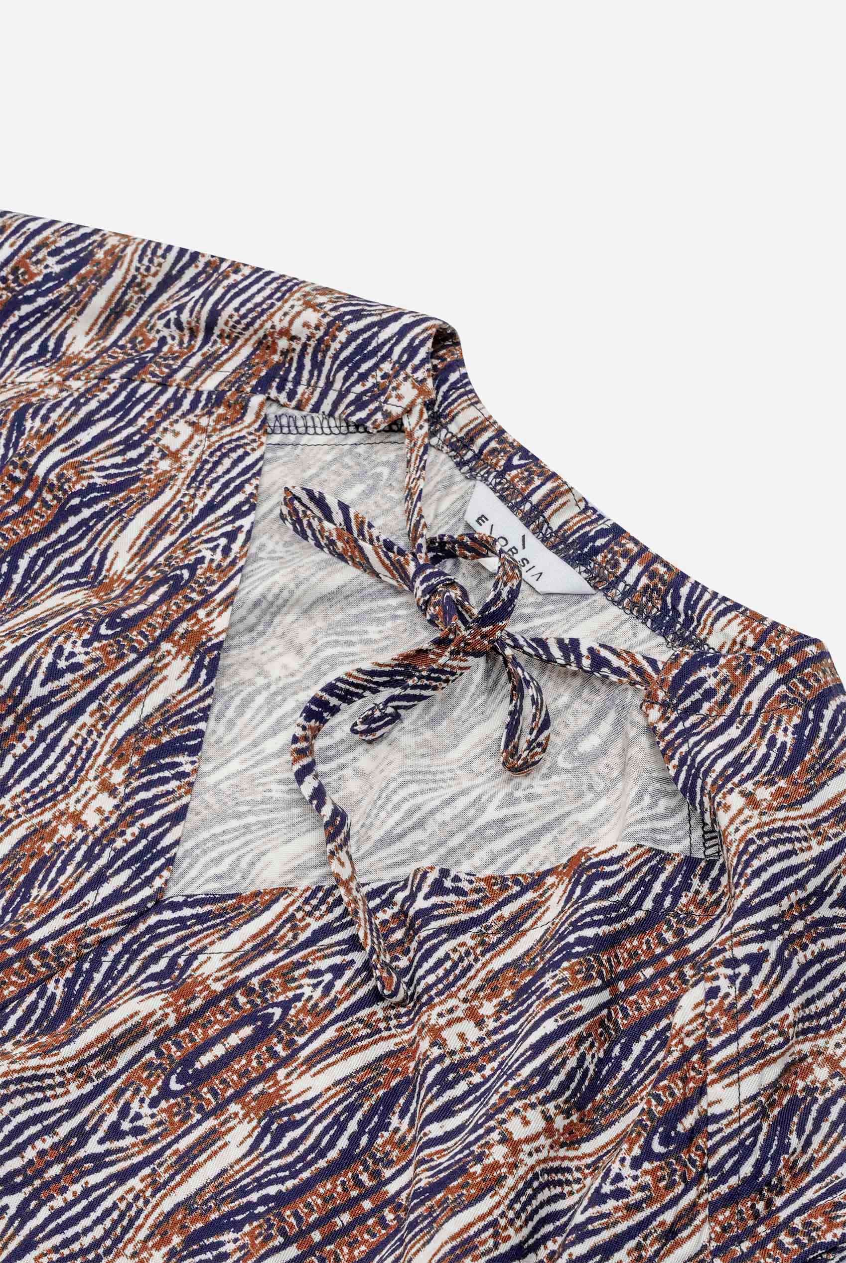 Womens Tie Neck Tops