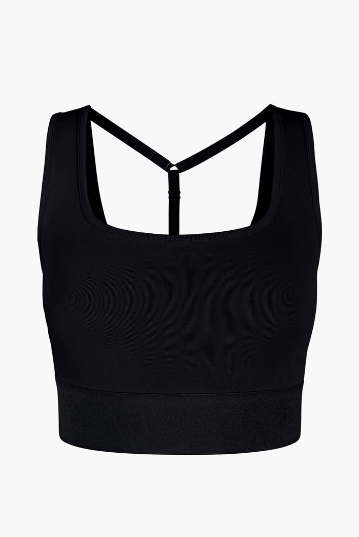 Y Back Body Fitted Cropped Vest
