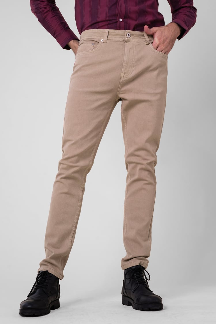 Mens Slim Fit Coloured Denim