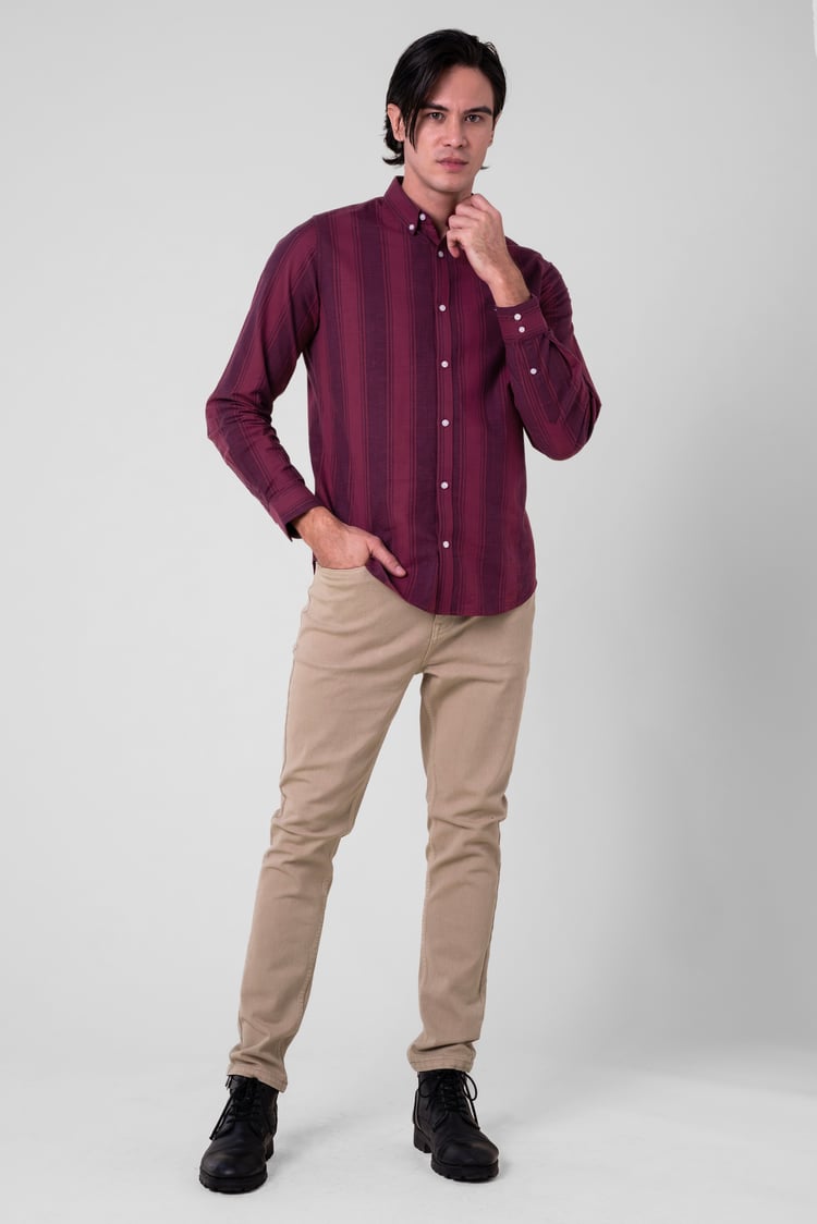 Mens Slim Fit Coloured Denim