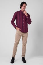 Mens Slim Fit Coloured Denim