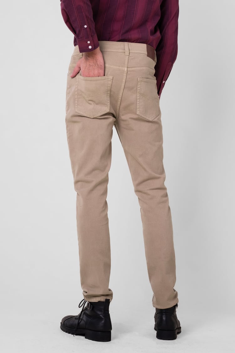 Mens Slim Fit Coloured Denim