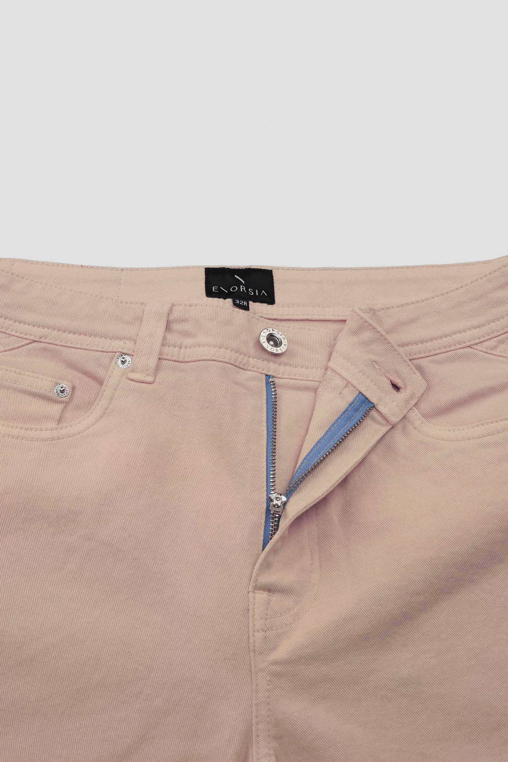 Mens Slim Fit Coloured Denim