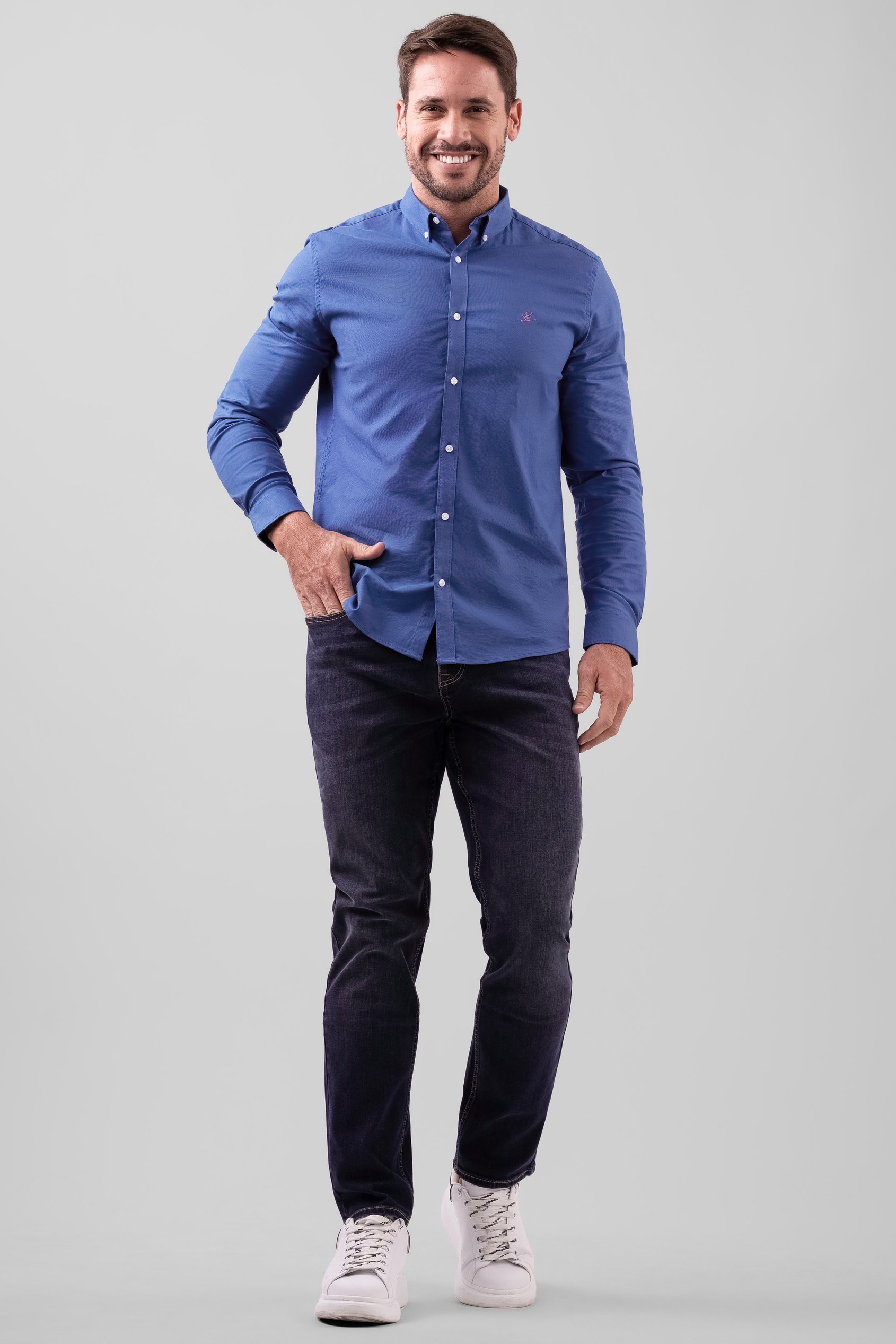 Enorsia Signature Slim Fit Oxford Shirt