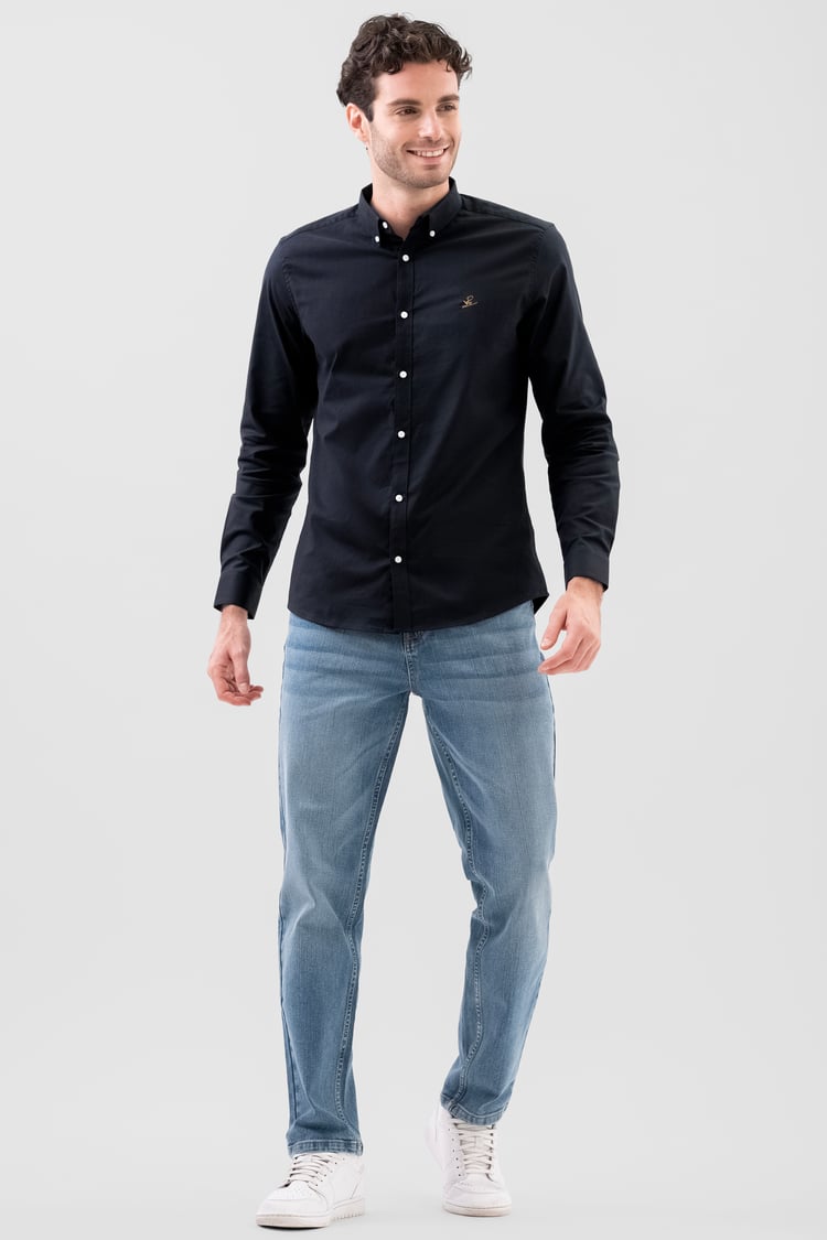 Enorsia Signature Slim Fit Oxford Shirt