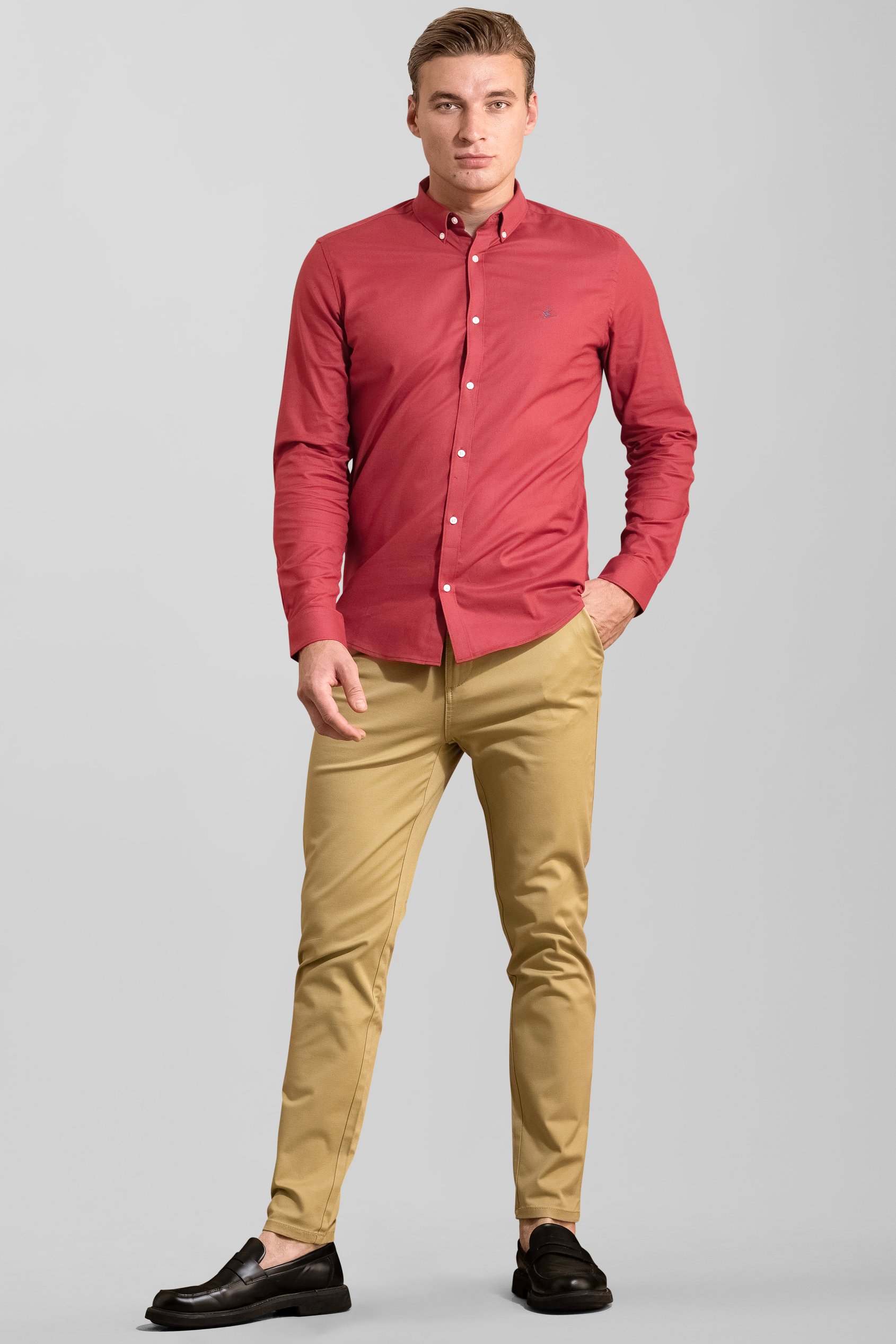 Enorsia Signature Slim Fit Oxford Shirt