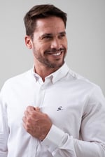 Enorsia Signature Slim Fit Oxford Shirt