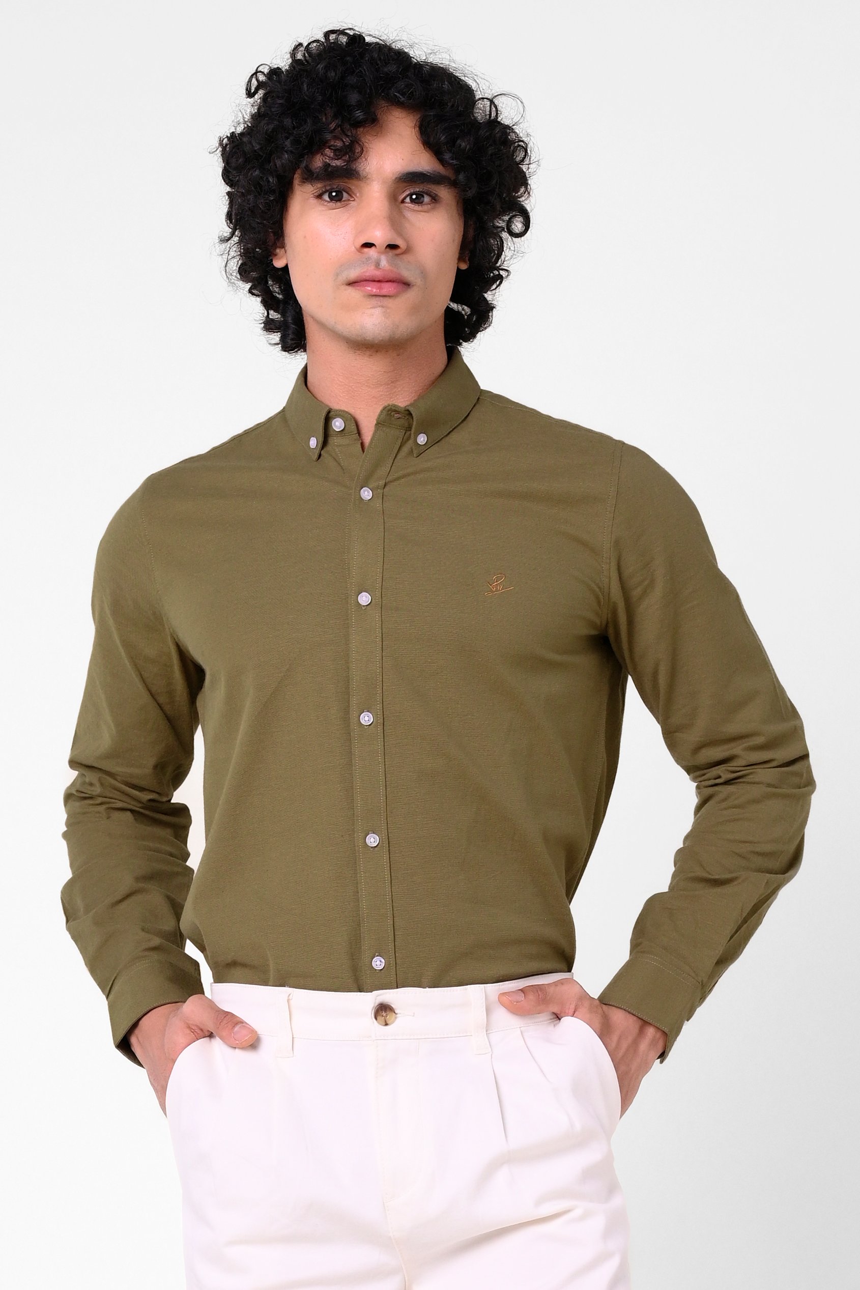 Mens Long Sleeve Casual Shirt