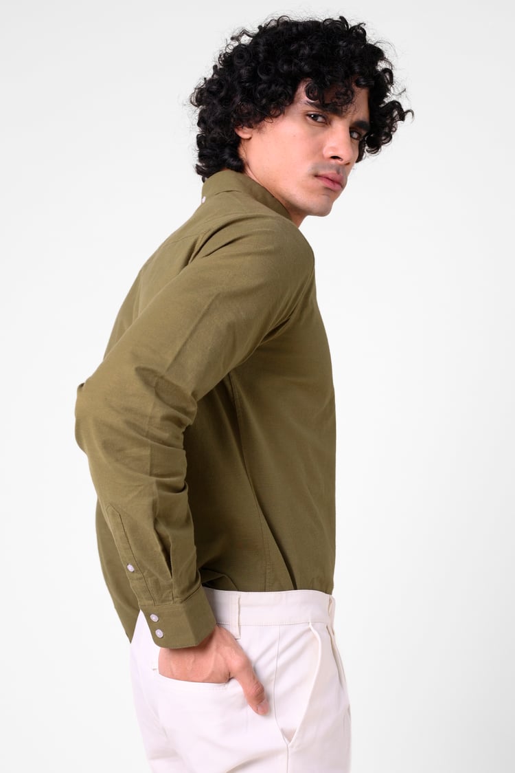 Mens Long Sleeve Casual Shirt