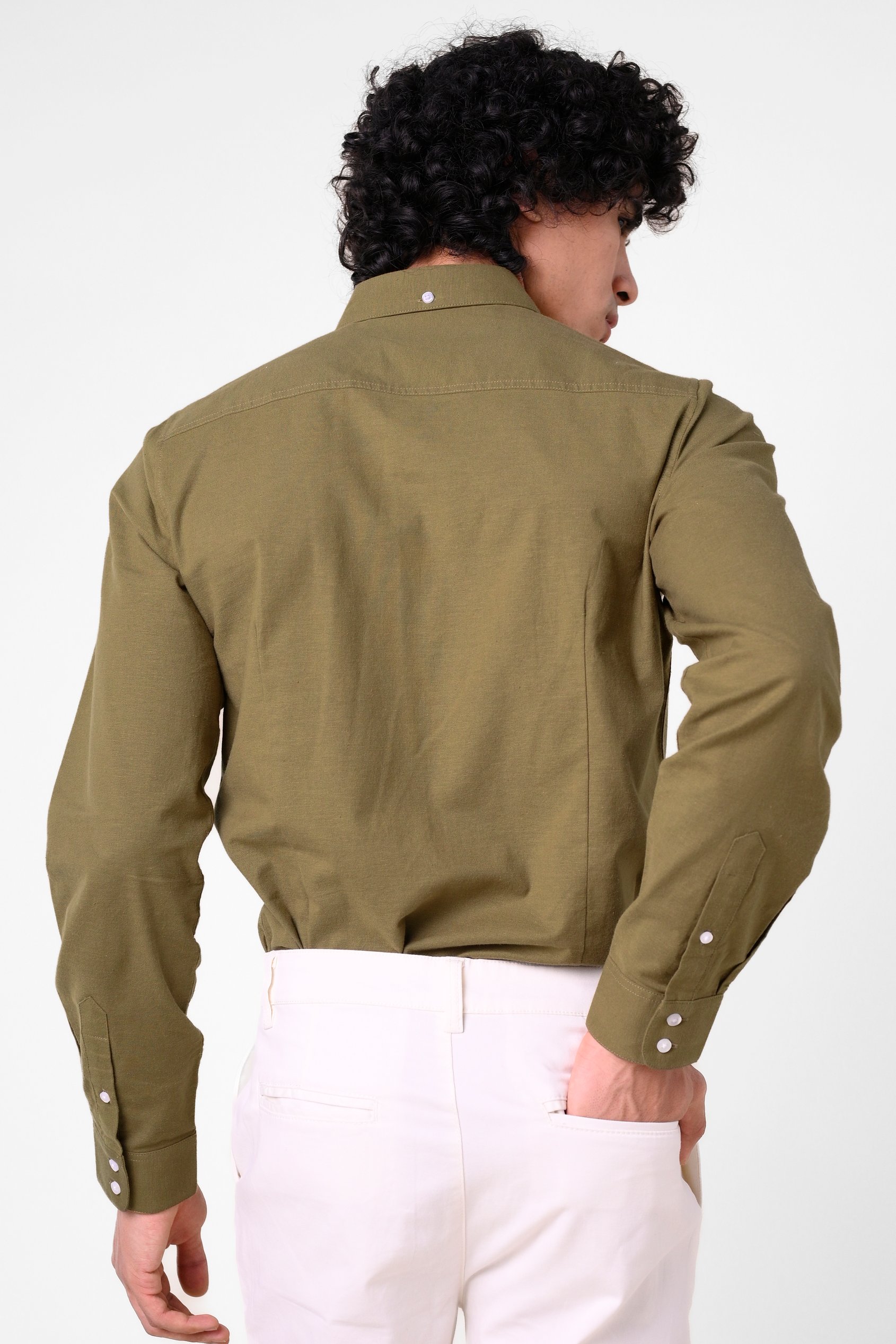 Mens Long Sleeve Casual Shirt