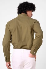 Mens Long Sleeve Casual Shirt