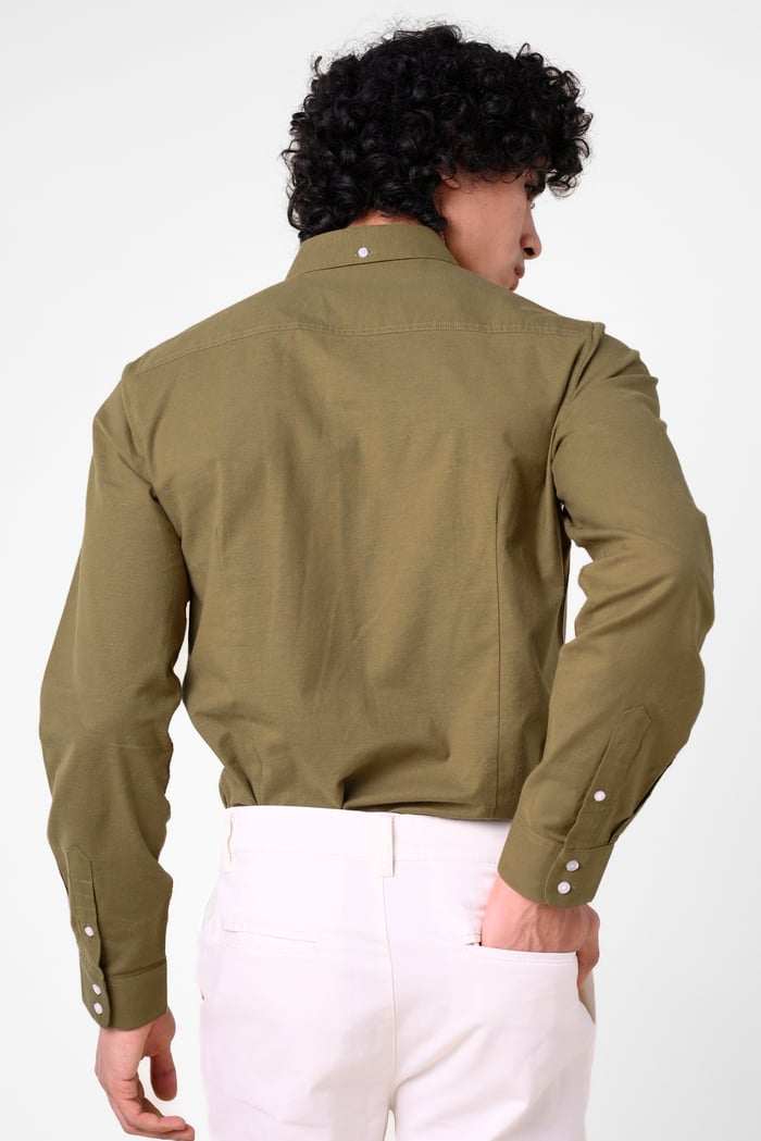 Mens Long Sleeve Casual Shirt