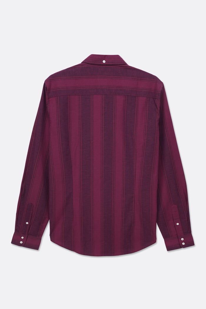 Mens Stripe Long Sleeve Shirt
