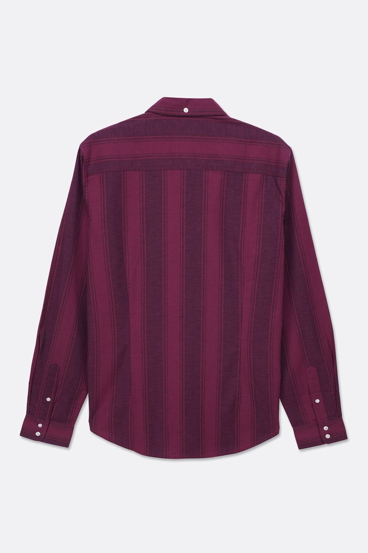 Mens Stripe Long Sleeve Shirt