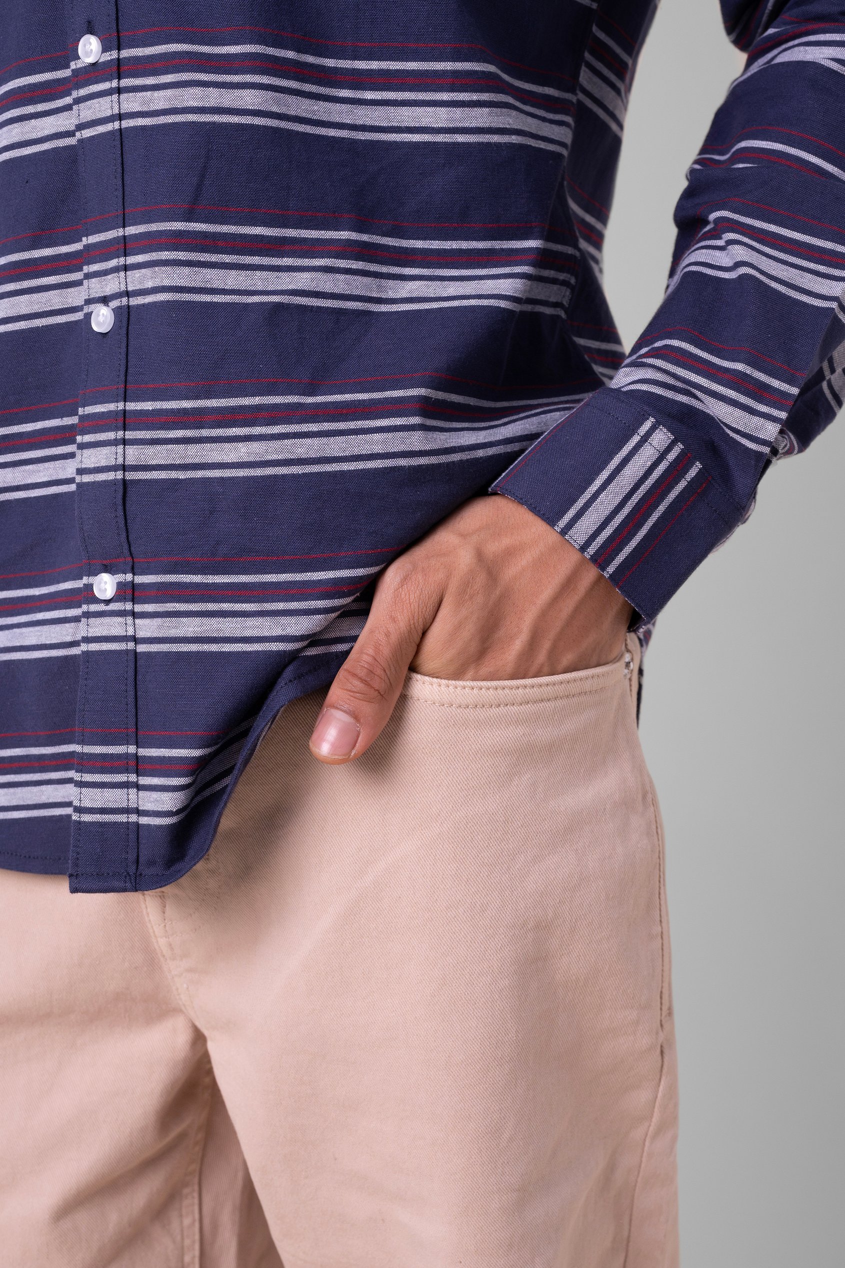 Mens Stripe Long Sleeve Shirt Mens Stripe Long Sleeve Shirt