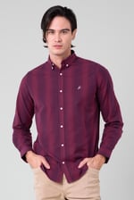 Mens Stripe Long Sleeve Shirt