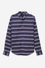 Mens Stripe Long Sleeve Shirt