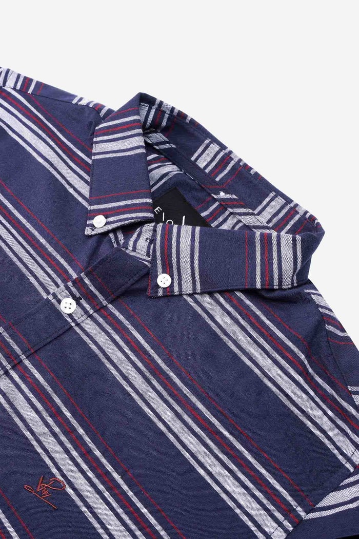 Mens Stripe Long Sleeve Shirt