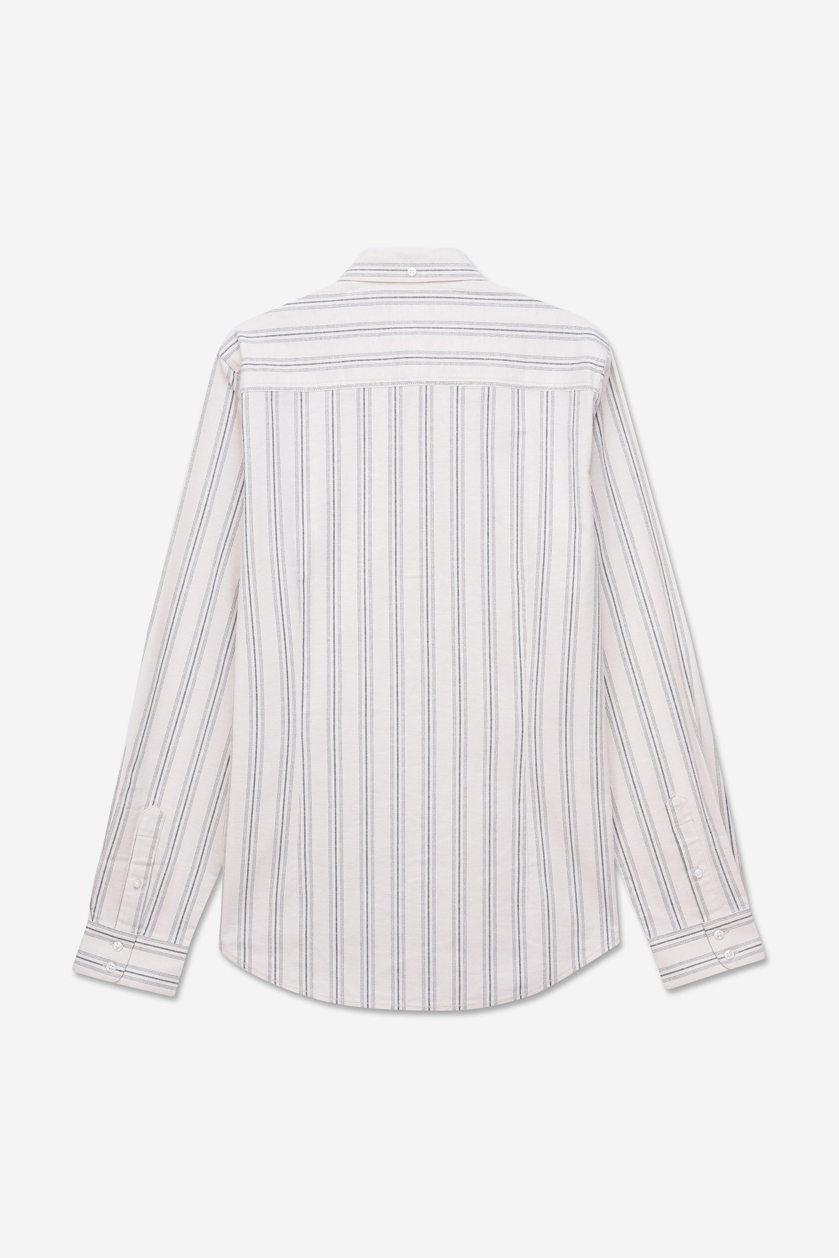 Mens Stripe Long Sleeve Shirt