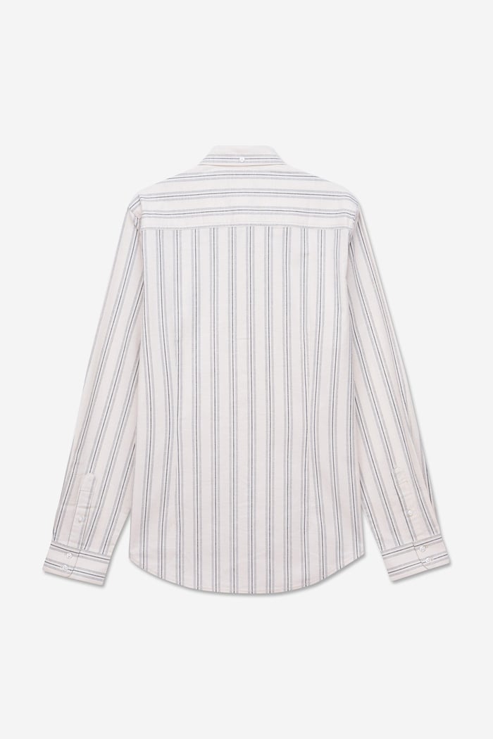 Mens Stripe Long Sleeve Shirt
