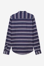 Mens Stripe Long Sleeve Shirt