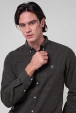 Mens Classic Regular Fit Check Shirt