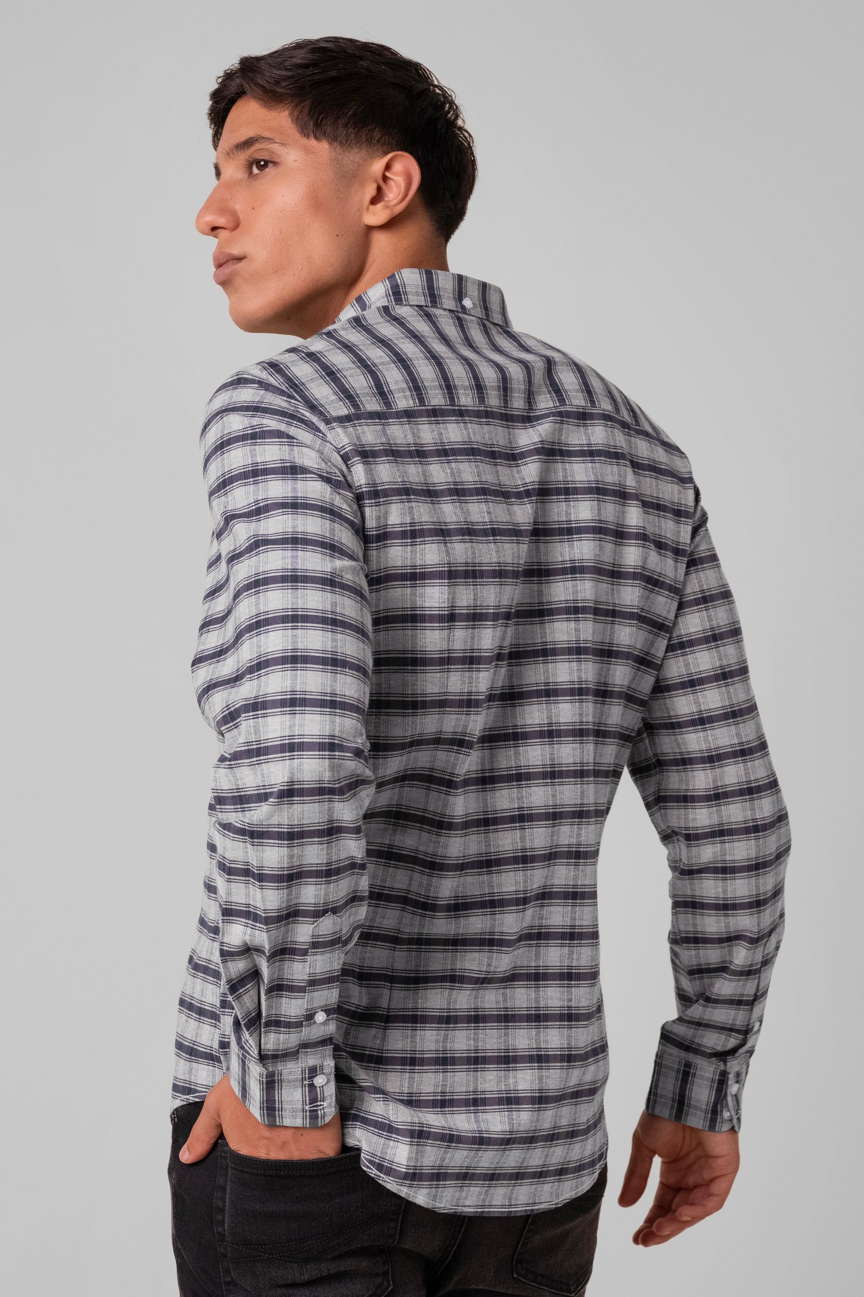 Mens Classic Regular Fit Check Shirt
