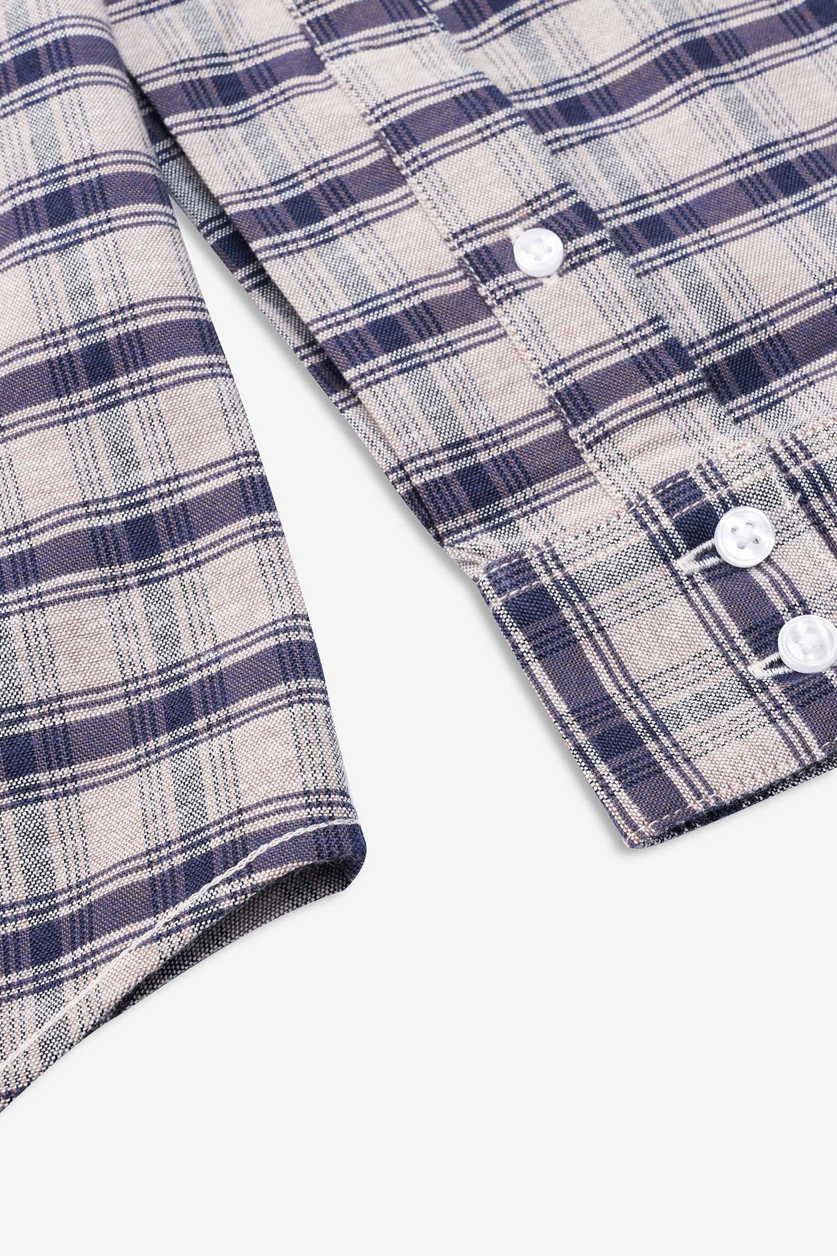 Mens Classic Regular Fit Check Shirt