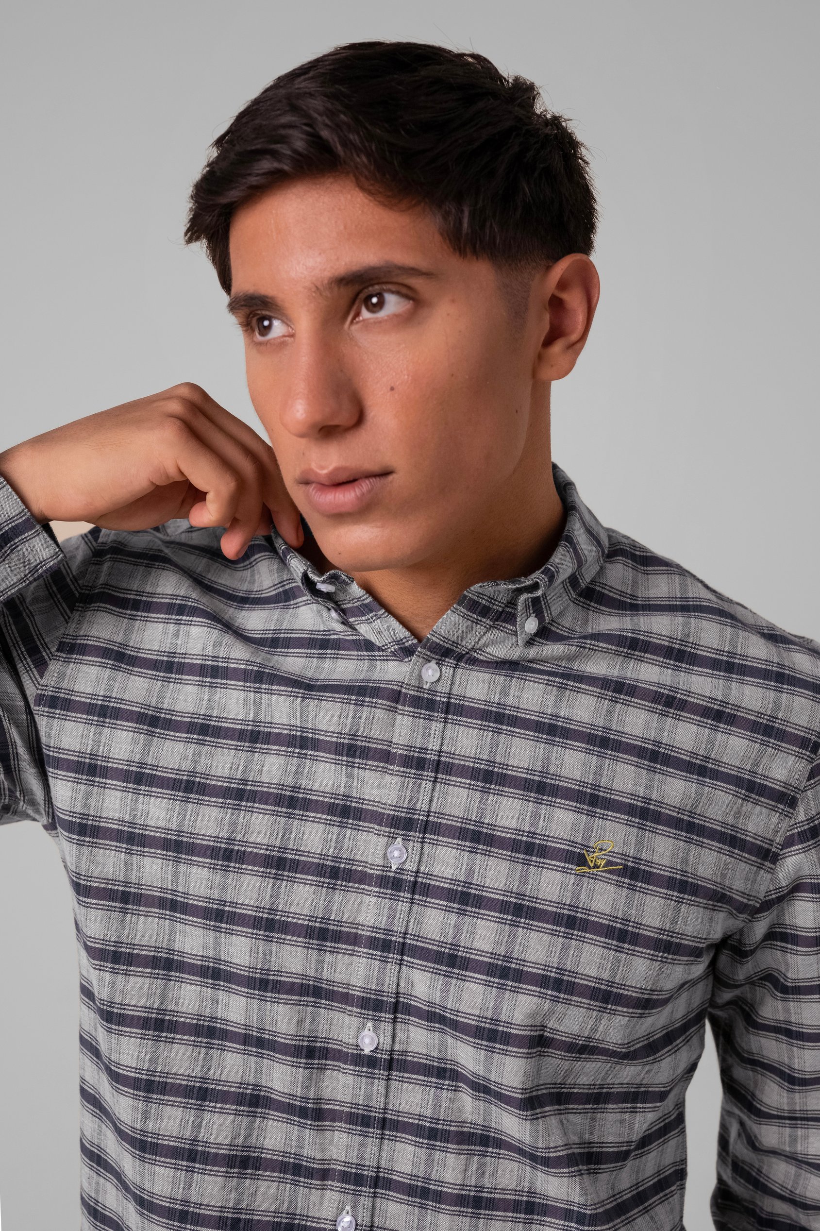 Mens Classic Regular Fit Check Shirt