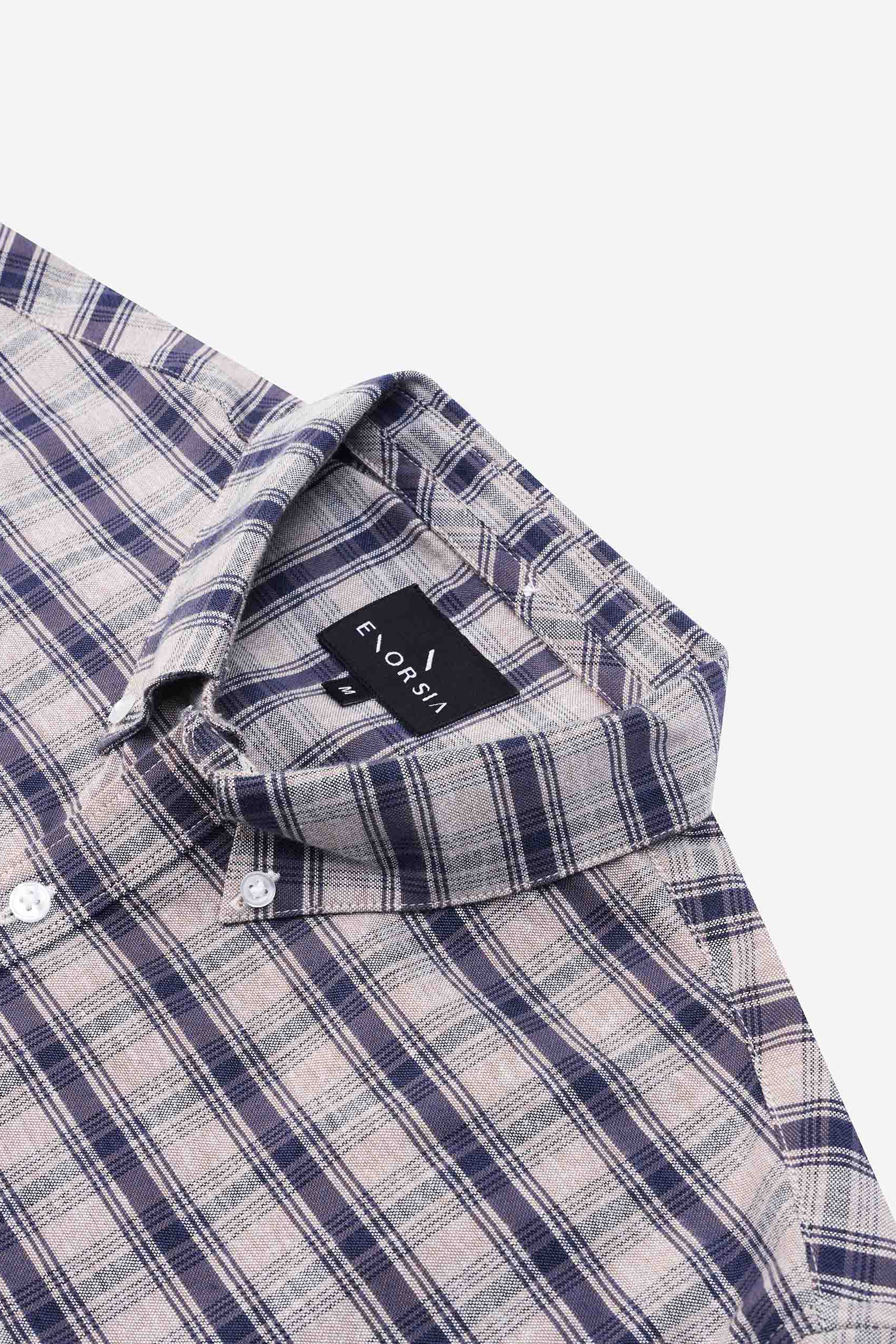 Mens Classic Regular Fit Check Shirt