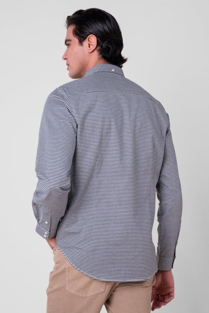 Mens Classic Regular Fit Check Shirt