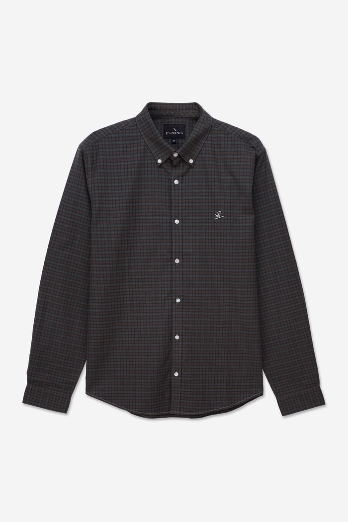 Mens Classic Regular Fit Check Shirt