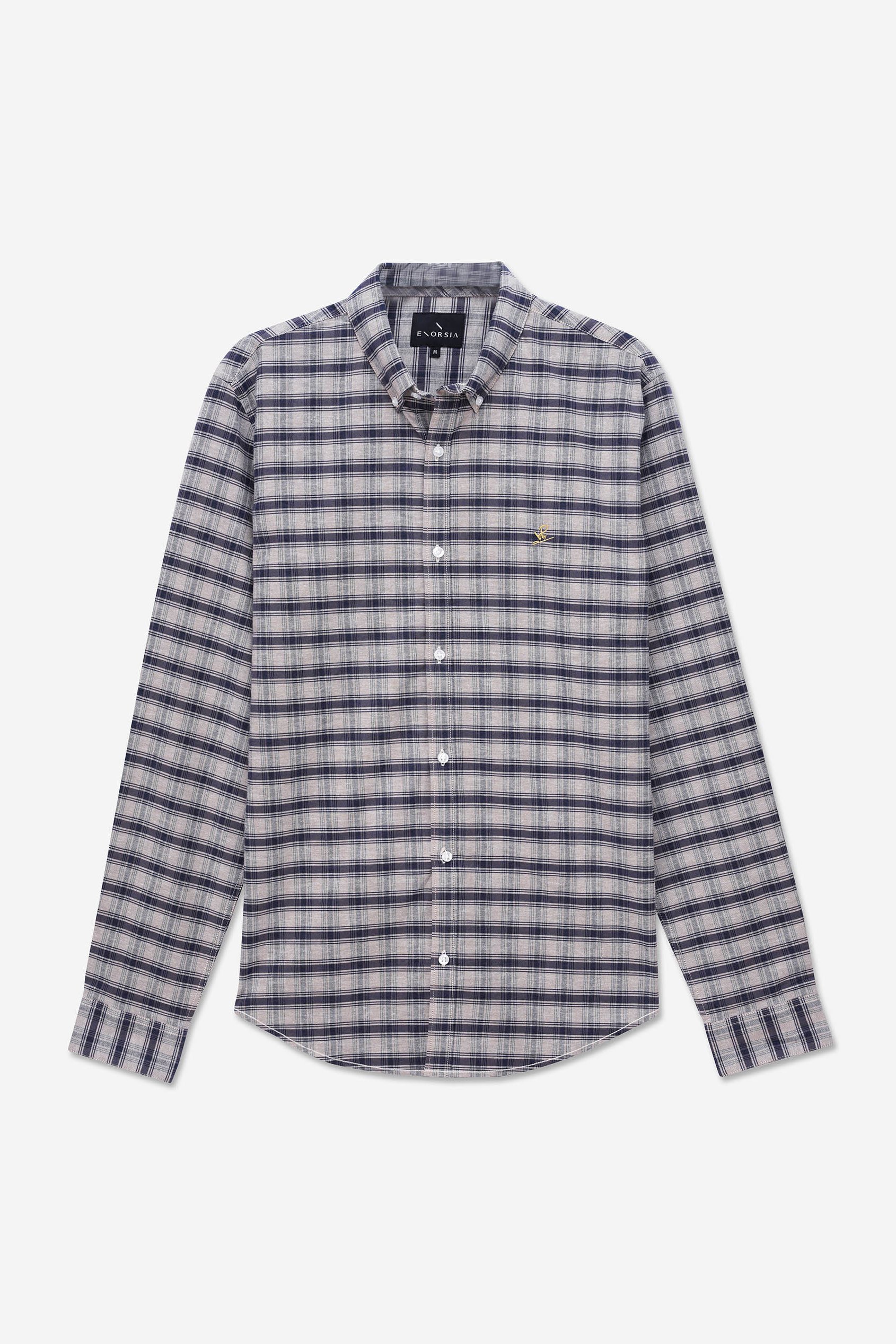 Mens Classic Regular Fit Check Shirt