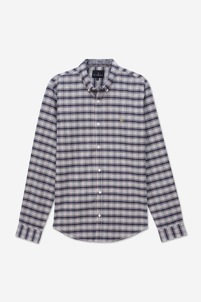 Mens Classic Regular Fit Check Shirt