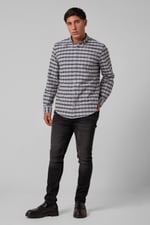 Mens Classic Regular Fit Check Shirt
