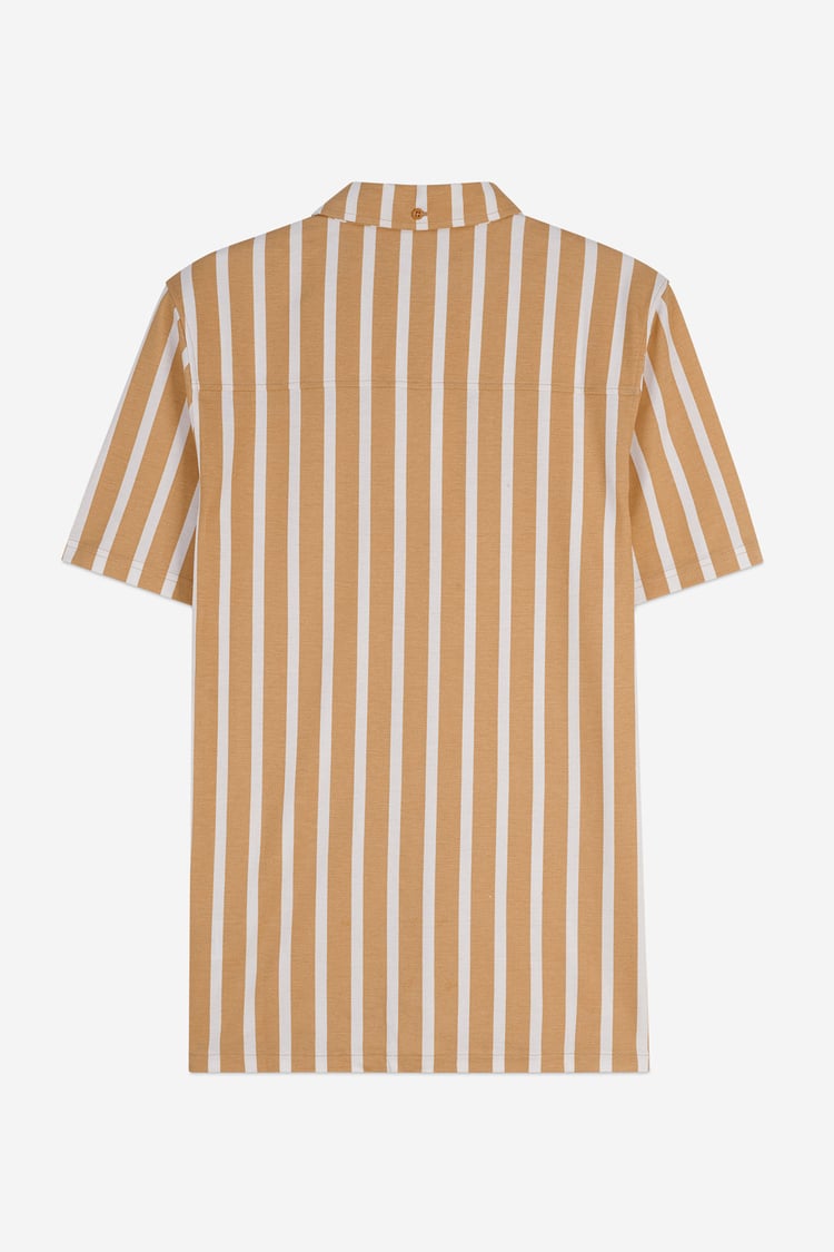 Short Sleeve Stripe Jersey Shirt