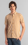 Short Sleeve Stripe Jersey Shirt