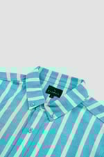 Short Sleeve Stripe Jersey Shirt